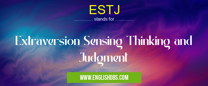 ESTJ