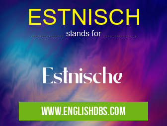 ESTNISCH