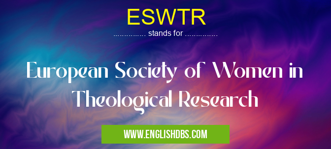 ESWTR