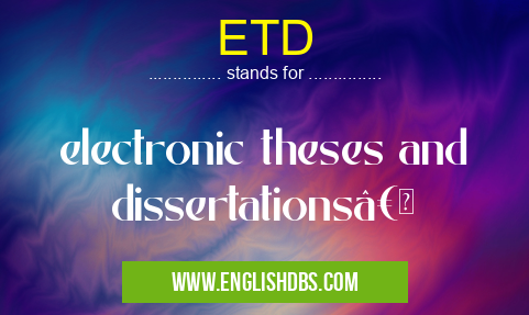 ETD