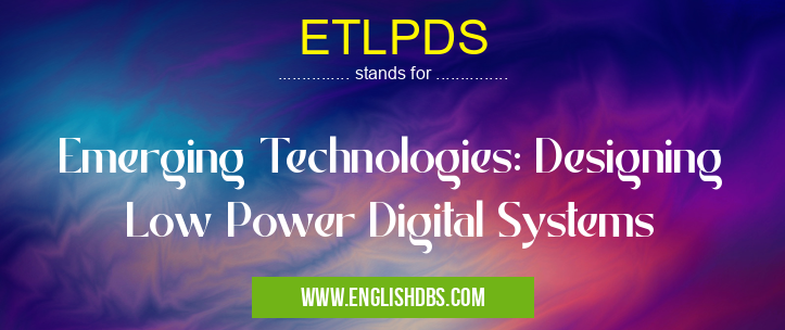 ETLPDS