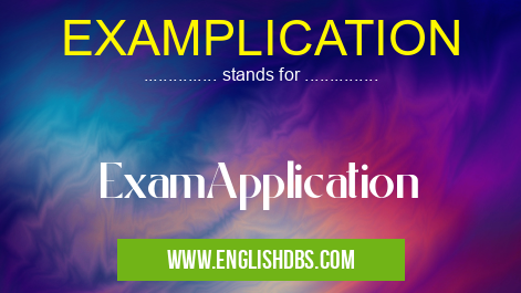 EXAMPLICATION