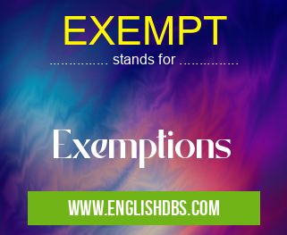 EXEMPT