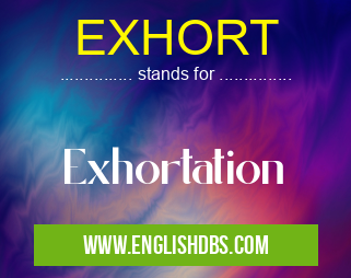 EXHORT