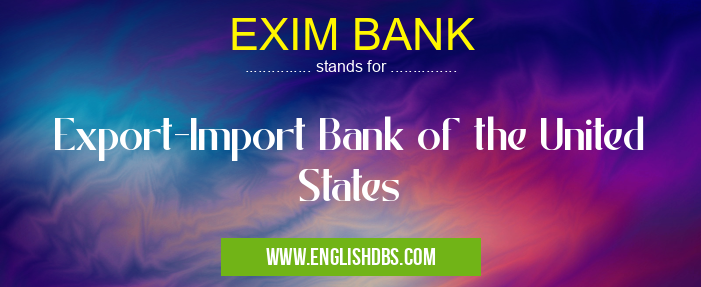 EXIM BANK