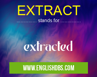 EXTRACT