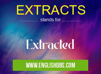 EXTRACTS