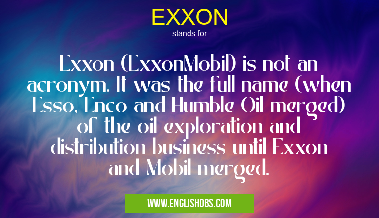 EXXON