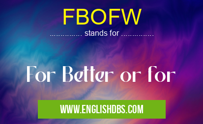 FBOFW