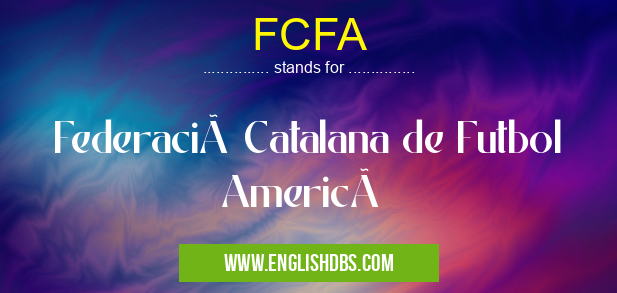 FCFA