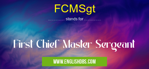 FCMSgt