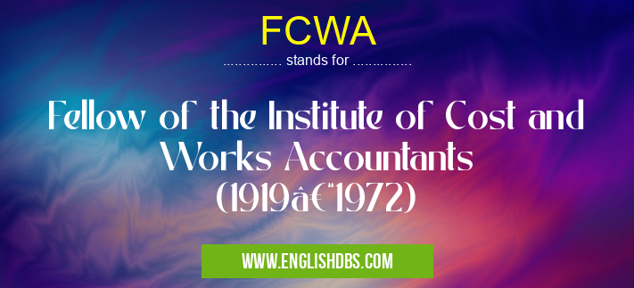 FCWA