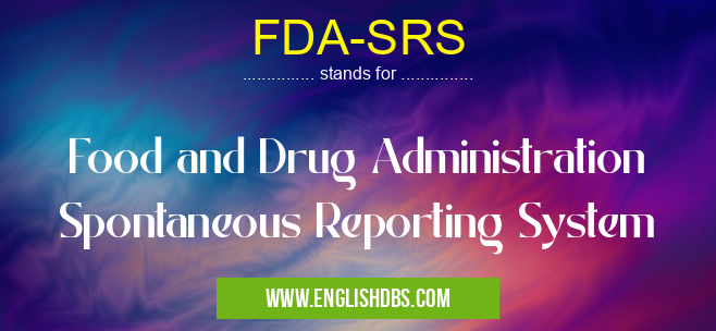 FDA-SRS