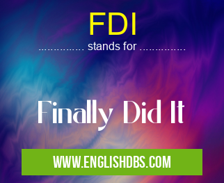 FDI