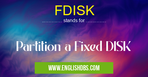 FDISK