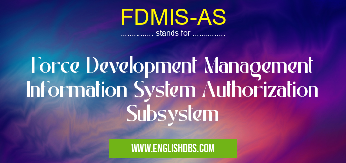 FDMIS-AS