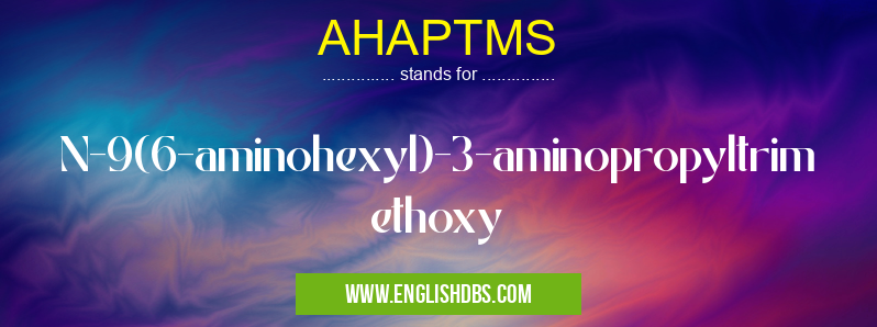 AHAPTMS