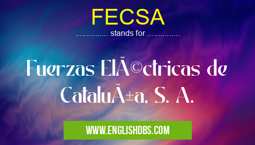 FECSA