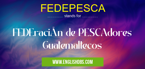 FEDEPESCA