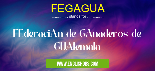 FEGAGUA