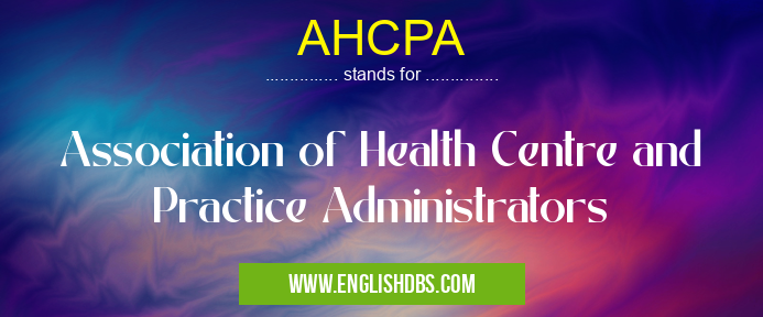 AHCPA