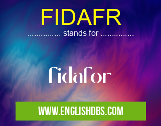 FIDAFR