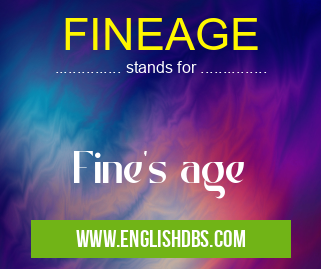 FINEAGE