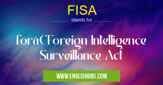 FISA