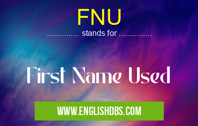 FNU