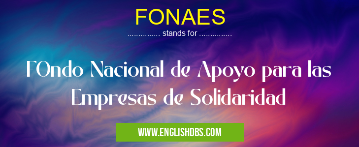 FONAES