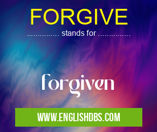 FORGIVE