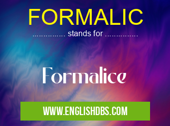 FORMALIC