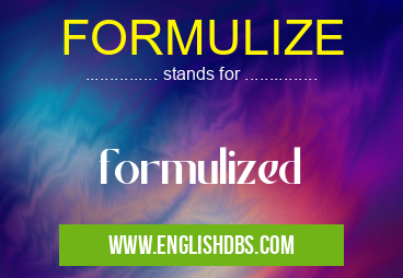 FORMULIZE