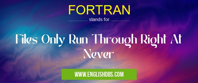 FORTRAN