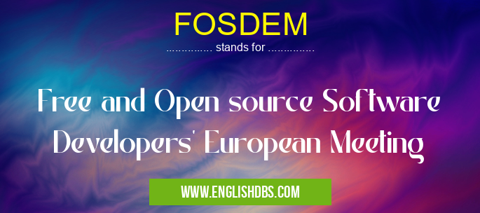 FOSDEM