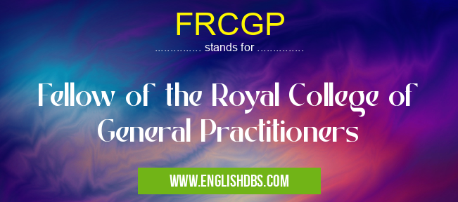 FRCGP