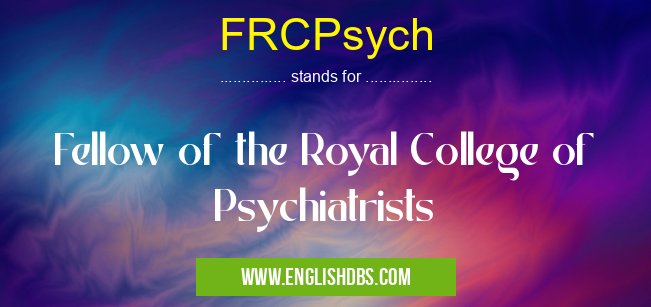 FRCPsych