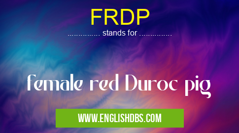 FRDP