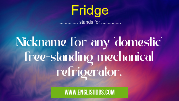 Fridge