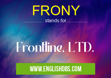 FRONY