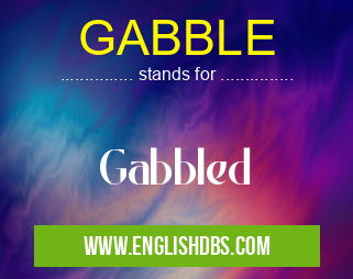 GABBLE