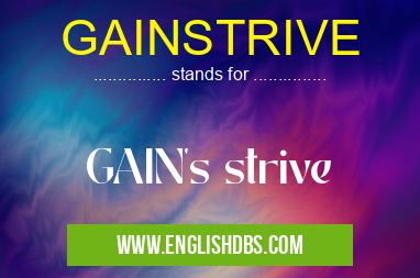 GAINSTRIVE