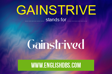 GAINSTRIVE