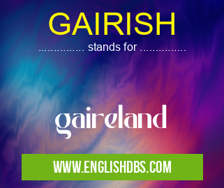 GAIRISH