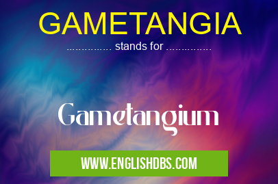 GAMETANGIA