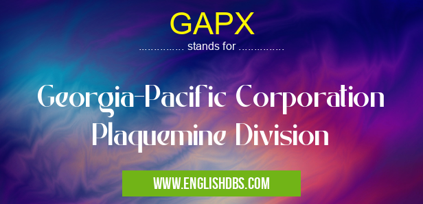 GAPX