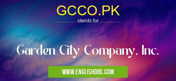 GCCO.PK