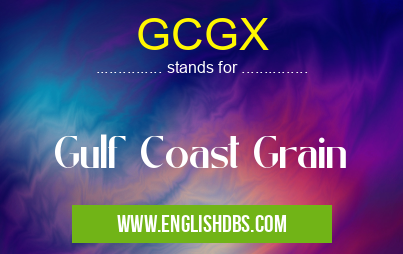 GCGX