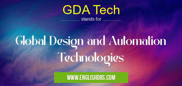 GDA Tech