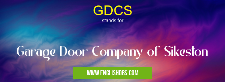 GDCS